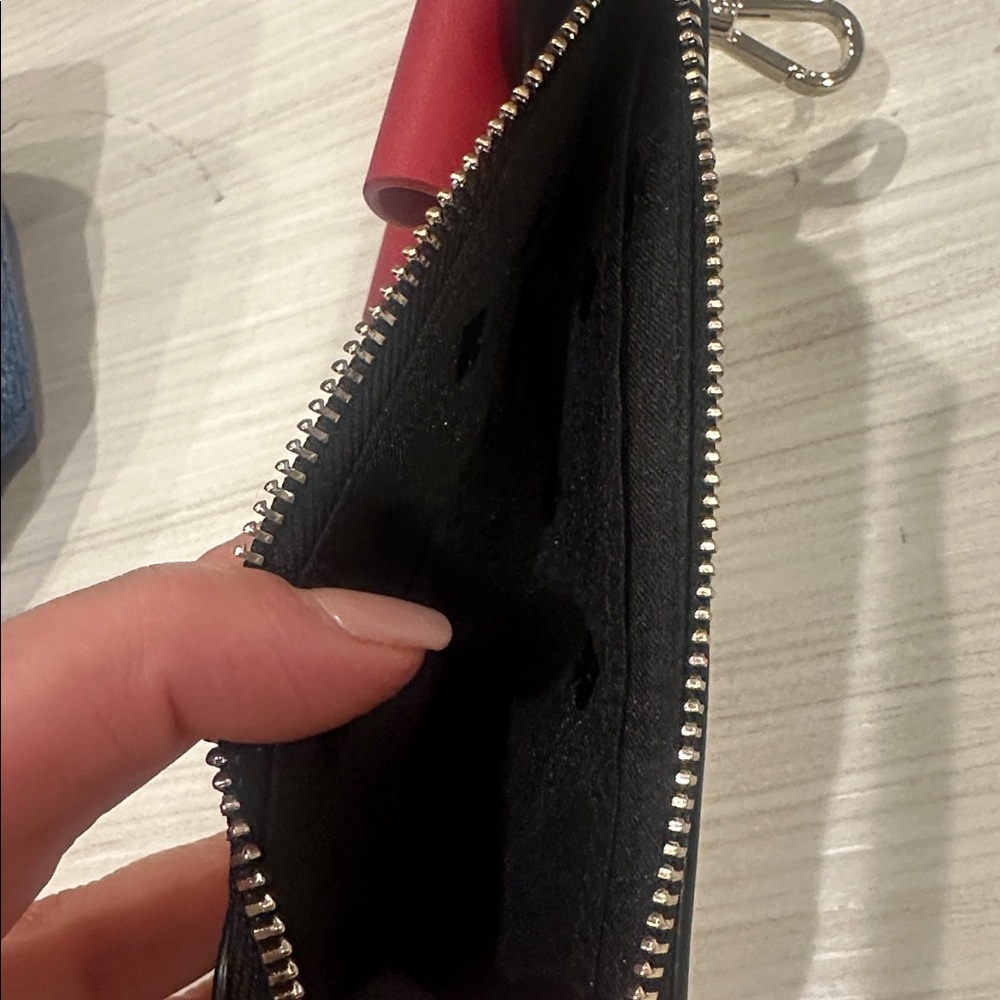 Kate Spade Zip Wallet with Black Ears and Red Bow.Disney Collection - Picture 5 of 5